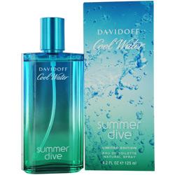 Cool Water Summer Dive 4.2 oz Cologne by  Davidoff for Men